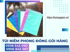TÚI NIÊM PHONG ĐÓNG GÓI HÀNG giá rẻ đủ size đủ màu