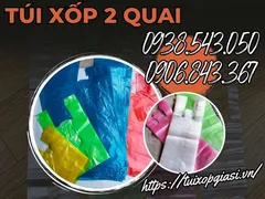 Túi xốp 2 quai giá rẻ chất lượng