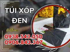 Túi xốp đen giá rẻ chất lượng
