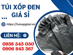 Đừng Mua Túi Xốp Đen Tại TP.HCM Nếu Chưa Biết Nguồn Giá Sỉ Này