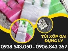 Túi xốp gai đựng ly mang đi giá rẻ