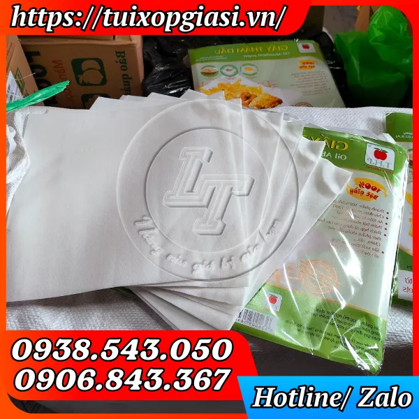 GIẤY THẤM DẦU THỰC PHẨM ( BỊCH 20 TỜ )