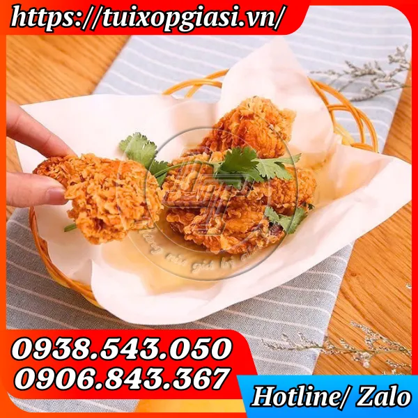 GIẤY THẤM DẦU THỰC PHẨM ( BỊCH 20 TỜ )
