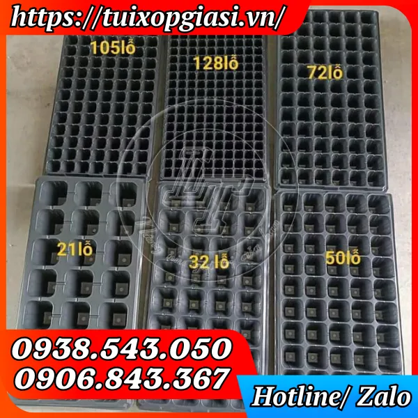 KHAY NHỰA ƯƠM HẠT GIỐNG