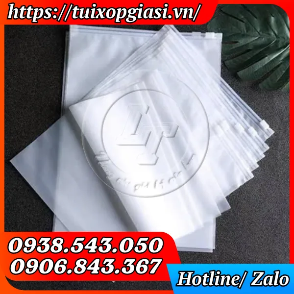 TÚI ZIP CÓ KHÓA KÉO
