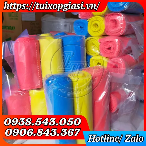 TÚI ĐỰNG RÁC CUỘN 3 MÀU