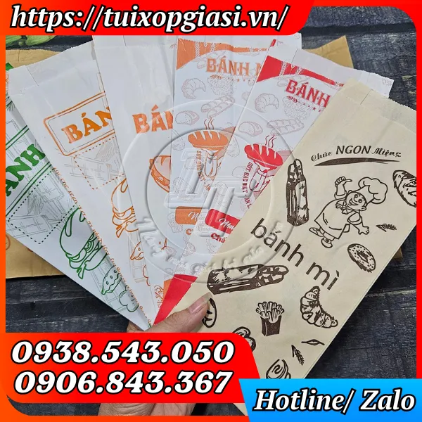 TÚI GIẤY ĐỰNG BÁNH MÌ