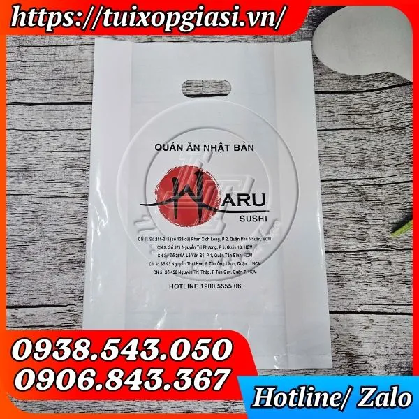 TÚI HỘT XOÀI PE