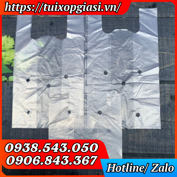 TÚI NILON ĐỤC LỖ ĐỰNG NÔNG SẢN