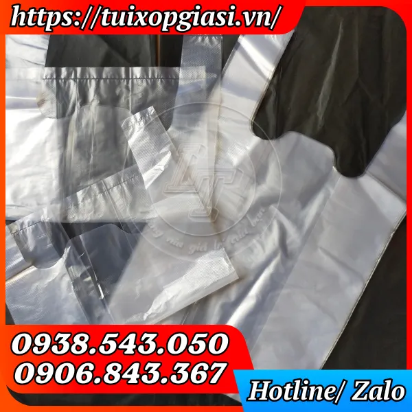 TÚI XỐP TRẮNG GAI ZIN