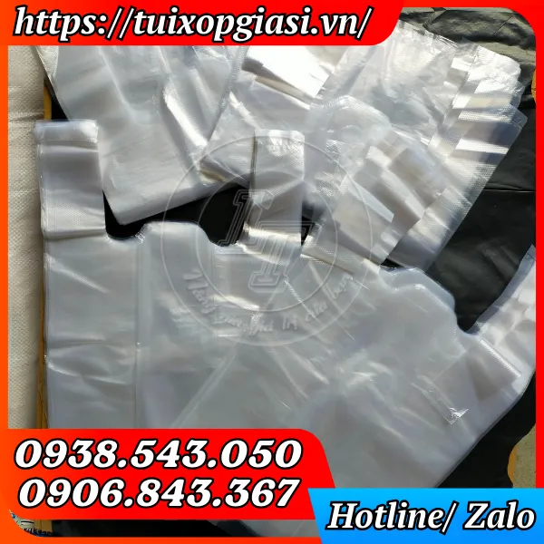 TÚI XỐP TRẮNG GAI ZIN