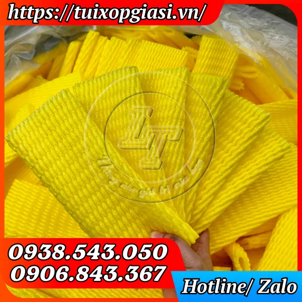 XỐP LƯỚI BỌC TRÁI CÂY