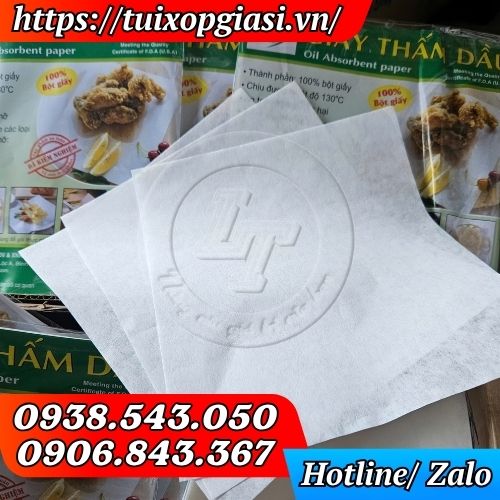 Giấy thấm dầu thực phẩm