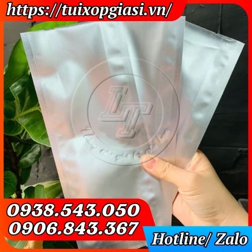 Túi bạc 4 cạnh đựng cà phê