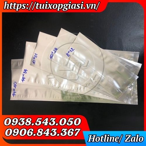 Túi bạc 4 cạnh đựng cà phê đủ kích cỡ