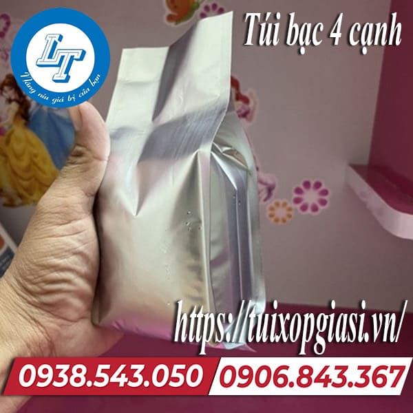 Túi bạc 4 cạnh giá rẻ chất lượng