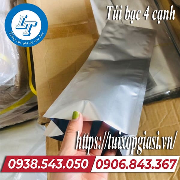 Túi bạc 4 cạnh giá rẻ chất lượng