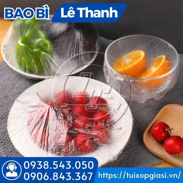 Túi bọc thực phẩm có chun bao bọc thực phẩm