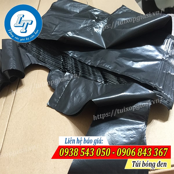 Túi bóng đen đóng hàng, đựng hàng size 40 Túi bóng đen đóng hàng, đựng hàng size 40