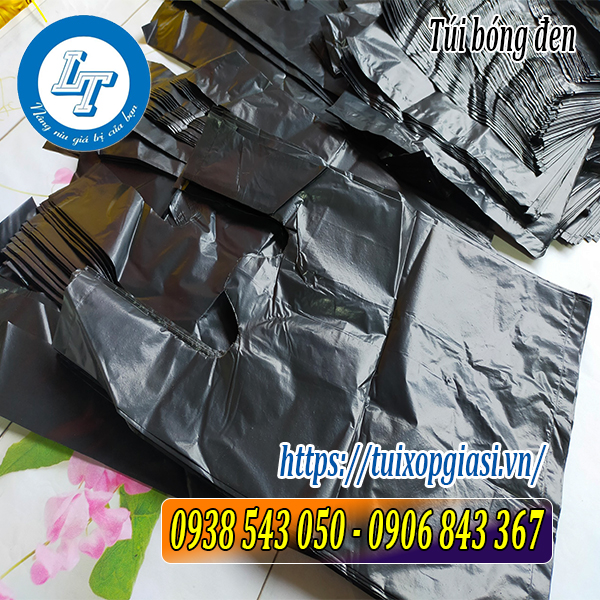 Túi bóng đen đựng rác loại 5kg, 10kg, 20kg, 50kg