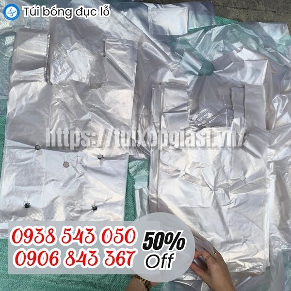 Túi bóng đục lỗ giá sỉ tại TPHCM