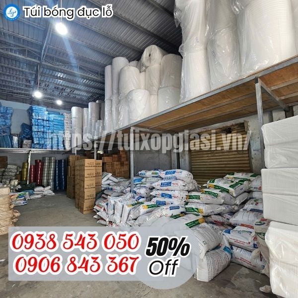 Kho túi bóng đục lỗ Lê Thanh