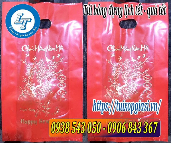 Túi bóng đựng lịch tết