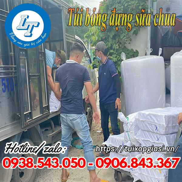 Túi bóng đựng sữa chua đủ kích cỡ giá rẻ