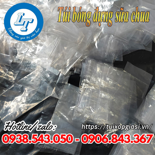 Túi bóng đựng sữa chua đủ kích cỡ giá rẻ