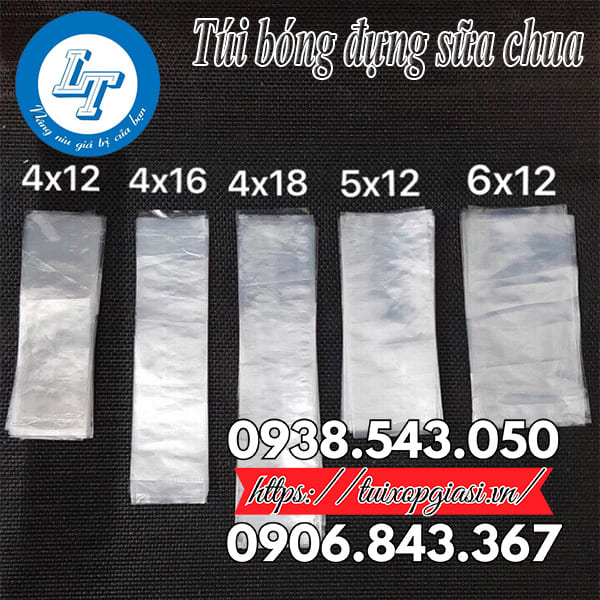 Túi bóng đựng sữa chua giá rẻ