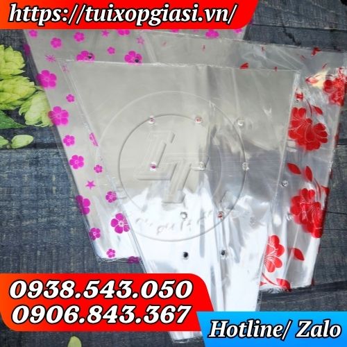 Túi bóng kiếng gói hoa