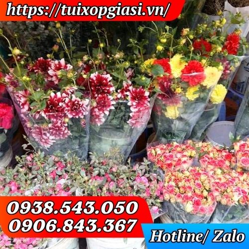 Túi bóng kiếng gói hoa