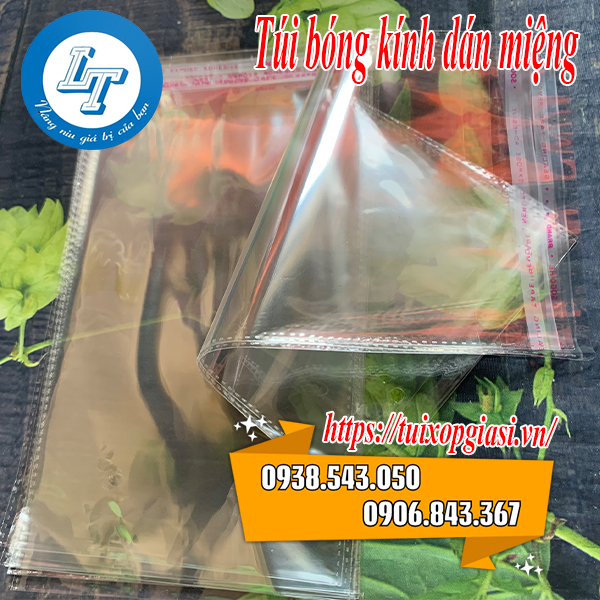 Túi bóng kính dán miẹng