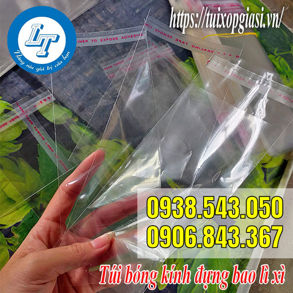 Túi bóng kính đựng bao lì xì giá rẻ