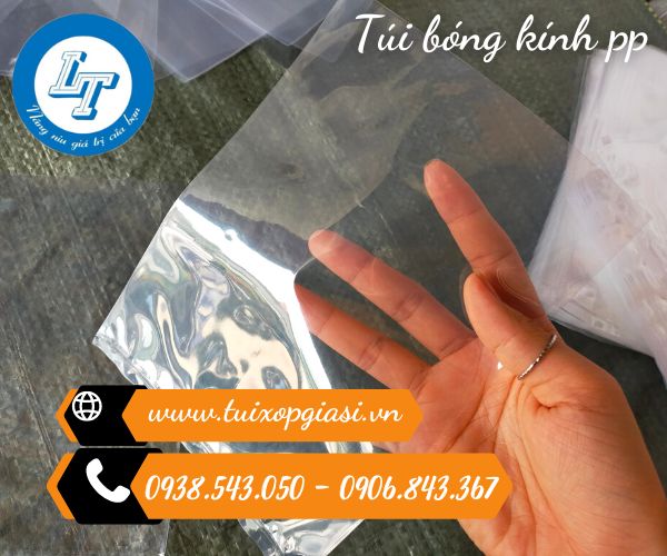 Túi bóng kính pp