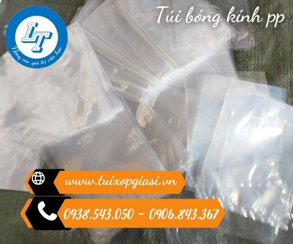Túi bóng kính pp