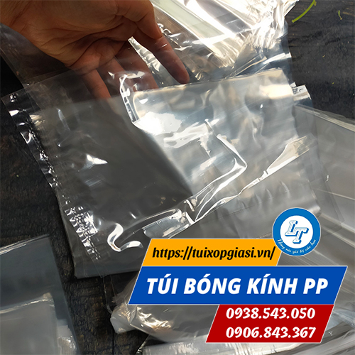 Túi bóng kính pp