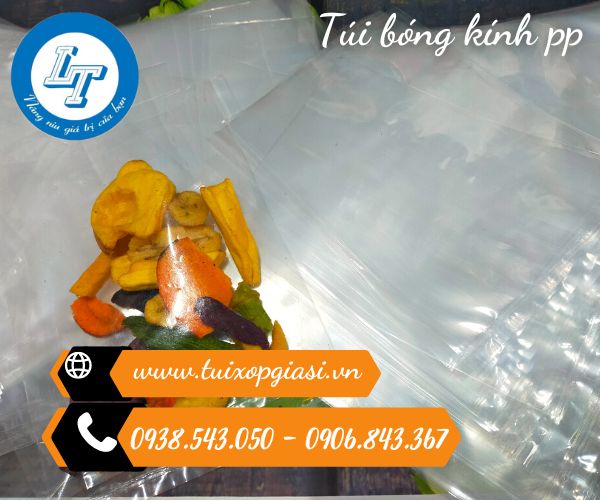 Túi bóng kính pp đựng bánh