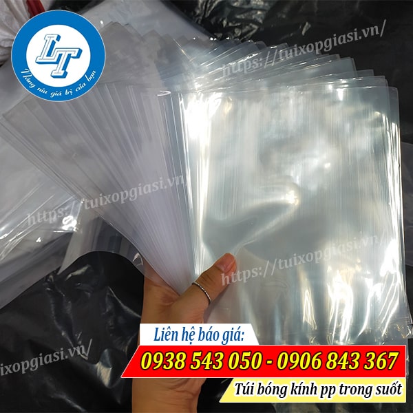 Túi bóng kính pp trong suốt