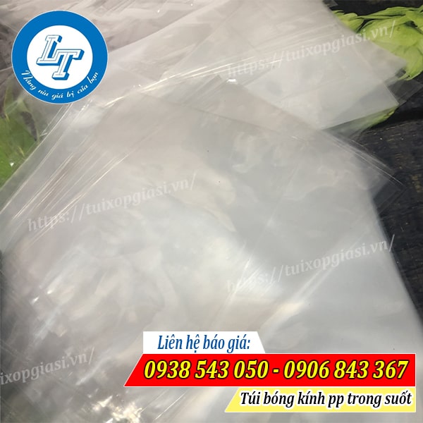 Túi bóng kính pp trong suốt