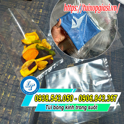 Túi bóng kính trong suốt