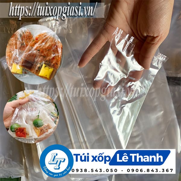 Túi bóng kính trong suốt pp đựng bánh kẹo