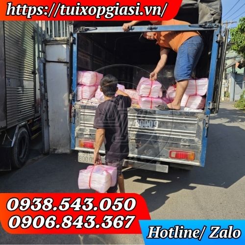 Giao túi bóng làm sữa chua bịch 10kg cho khách TPHCM