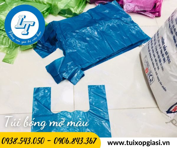 Túi bóng mỡ màu