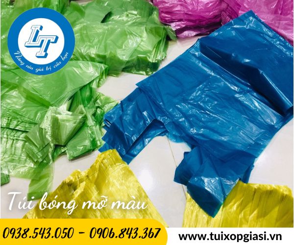 Túi bóng mỡ màu