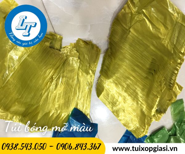 Túi bóng mỡ màu