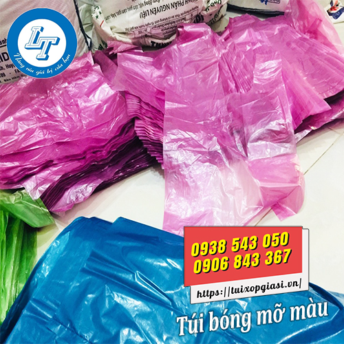 Túi bóng mỡ màu đẹp