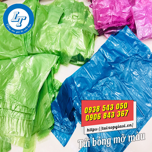 Túi bóng mỡ màu đẹp
