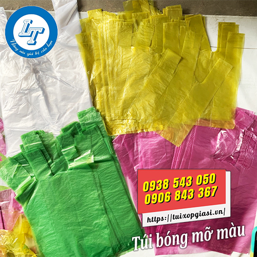 Túi bóng mỡ màu đẹp giá rẻ