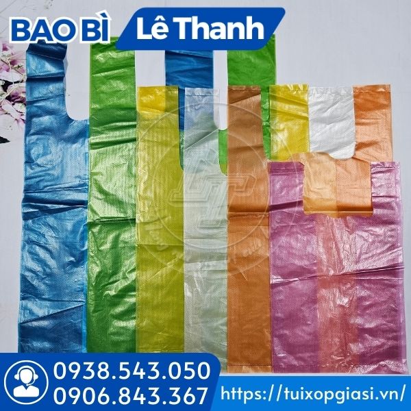 Túi bóng mỡ màu gai thường